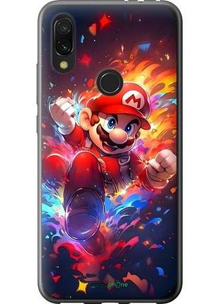 Чехол на xiaomi redmi 7 супер марио сяоми редми 7