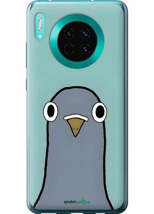 Чехол на huawei mate 30 голубь хуавей мейт 30