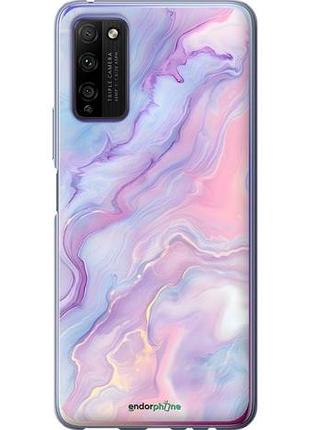 Чехол на huawei honor 30 lite нежный мрамор хуавей хонор 30 лайт