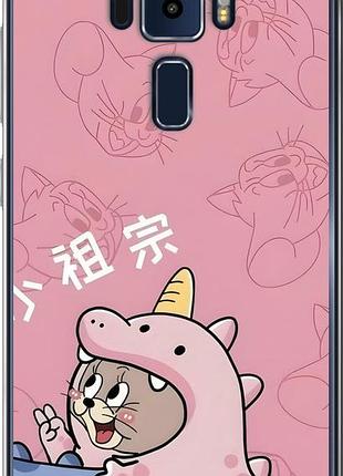 Чехол на asus zenfone 3 ze520kl том и джерри 2 асус зенфон 3 зе520кл 2