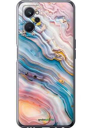 Чехол на realme 9i мрамор красивый риалми 9и