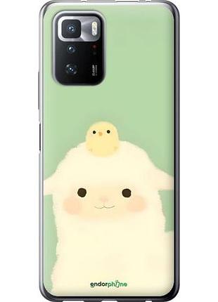 Чехол на xiaomi redmi note 10 pro 5g барашек и ципленок сяоми редми ноут 10 про 5г