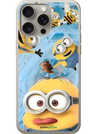 Чохол на iphone 15 pro max міньйони