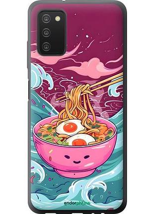 Чехол на samsung galaxy a03s a037f рамен самсунг а03с а037ф