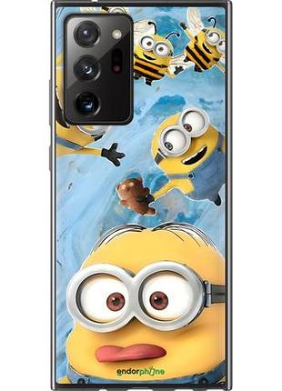 Чехол на samsung galaxy note 20 ultra миньоны самсунг ноут 20 ультра