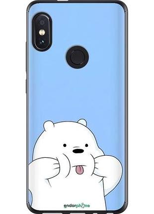 Чехол на xiaomi redmi note 5 милый мишка сяоми редми ноут 5