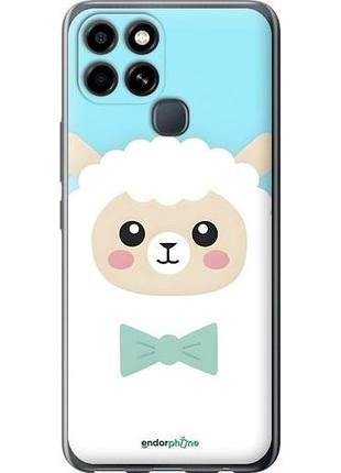 Чехол на infinix smart 6 милый барашек инфикс смарт 6