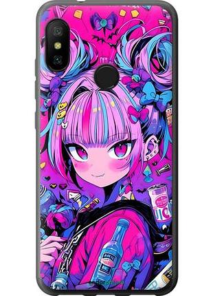 Чехол на xiaomi redmi 6 pro аниме милаха сяоми редми 6 про