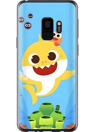 Чехол на samsung galaxy s9 бейби шарк самсунг с9