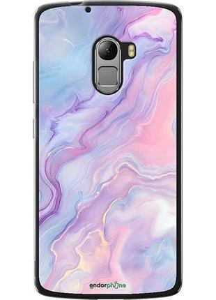 Чехол на lenovo a7010 нежный мрамор леново а7010