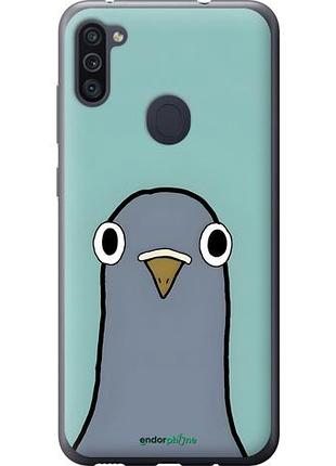 Чехол на samsung galaxy a11 a115f голубь самсунг а11 а115ф