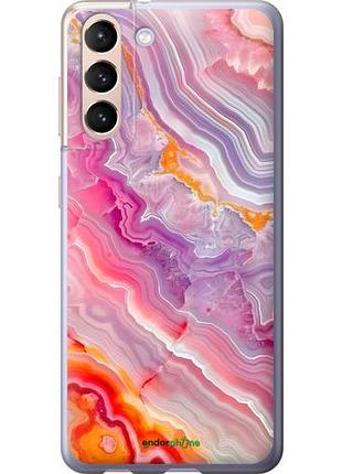 Чехол на samsung galaxy s21 мрамор 2