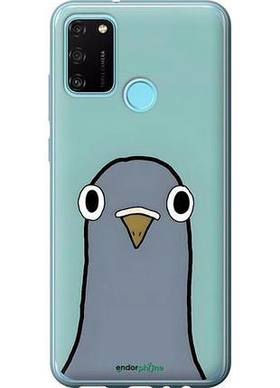 Чехол на huawei honor 9a голубь хуавей хонор 9а