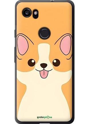 Чехол на google pixel 2 xl милый пес гугл пиxeл 2 хл