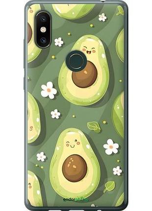Чехол на xiaomi mi mix 2s авокадо сяоми ми микс 2с