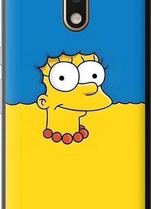 Чохол на motorola moto g4 plus мардж прапор україни