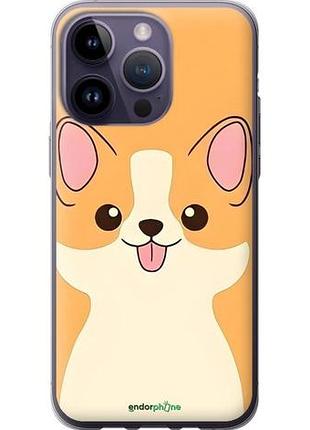Чехол на iphone 14 pro max милый пес айфон 14 про макс