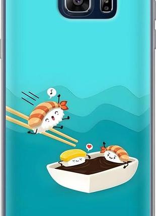 Чехол на samsung galaxy note 5 n920c суши самсунг ноут 5 н920с