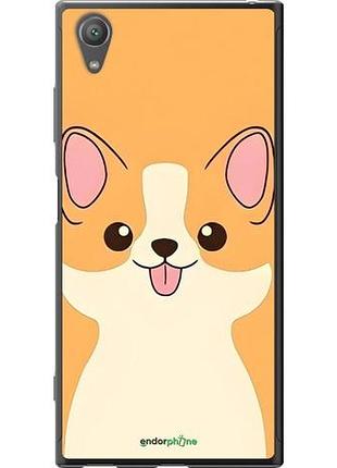Чехол на sony xperia xa1 plus g3412 милый пес сони эксперия ха1 плюс г3412
