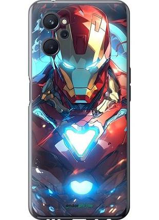 Чехол на realme 9i железный человек риалми 9и