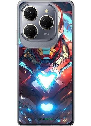 Чохол на tecno spark 20 pro залізна людина