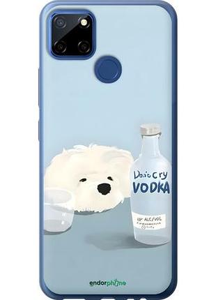 Чехол на realme 7i пес водка риалми 7и