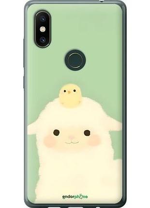Чехол на xiaomi mi mix 2s барашек и ципленок сяоми ми микс 2с