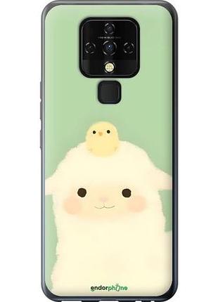 Чехол на tecno camon 16 se ce7j барашек и ципленок текно камон 16 се се7j