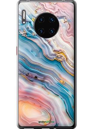 Чехол на huawei mate 30 pro мрамор красивый хуавей мейт 30 про