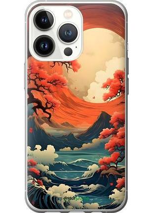 Чехол на iphone 13 pro природа японии айфон 13 про