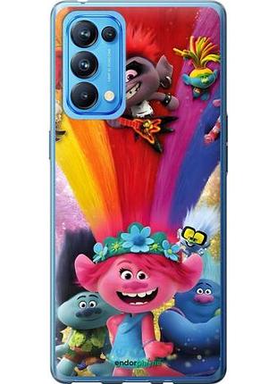 Чехол на oppo reno5 pro троли оппо рено5 про