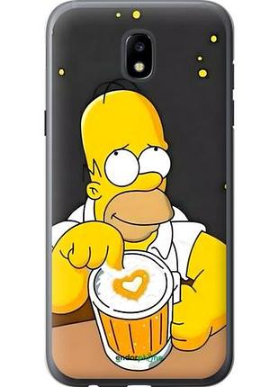 Чехол на samsung galaxy j5 j530 (2017) гомер пиво самсунг й5 й530 (2017)