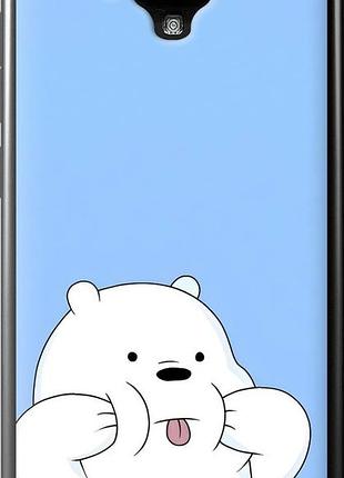 Чехол на lenovo a536 милый мишка леново а536