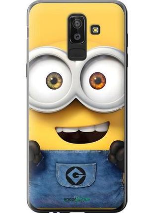 Чехол на samsung galaxy j8 2018 миньон самсунг й8 2018