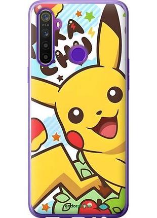 Чехол на realme 5 пикачу 2 риалми 52
