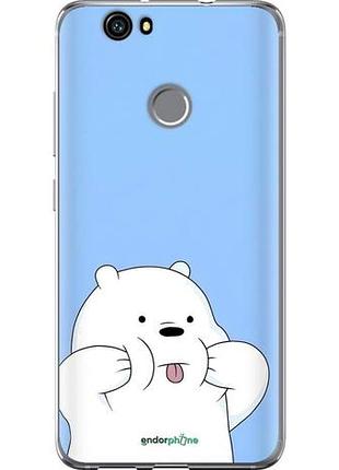 Чохол на huawei nova милий ведмедик