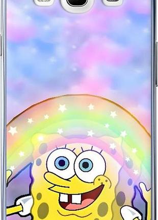 Чехол на samsung galaxy s3 i9300 спанч боб, sponge bob самсунг с3 и9300
