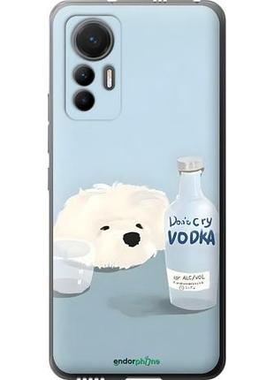 Чехол на xiaomi 12 lite пес водка сяоми 12 лайт
