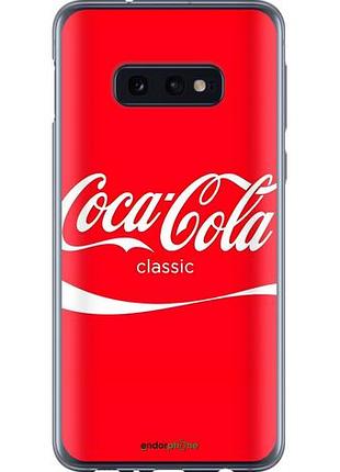 Чохол на samsung galaxy s10e кока кола