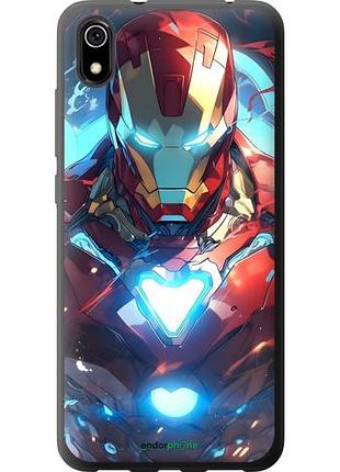 Чехол на xiaomi redmi 7a железный человек сяоми редми 7а
