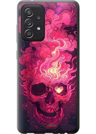 Чехол на samsung galaxy a52s 5g a528b череп арт самсунг а52с 5г а528б