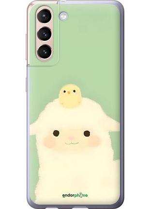 Чехол на samsung galaxy s21 барашек и ципленок самсунг с21