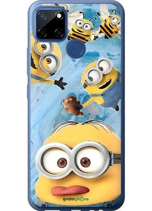 Чехол на realme 7i миньоны риалми 7и