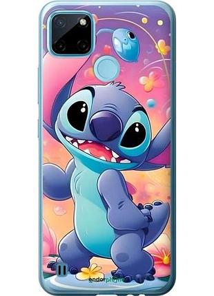 Чехол на realme c21y стич 2 риалми с21у2