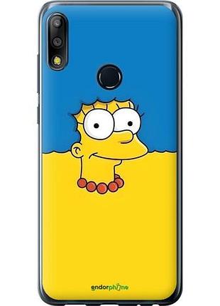 Чехол на asus zenfone max pro m2 zb631kl мардж флаг украины асус зенфон макс про м2 зетб631кл