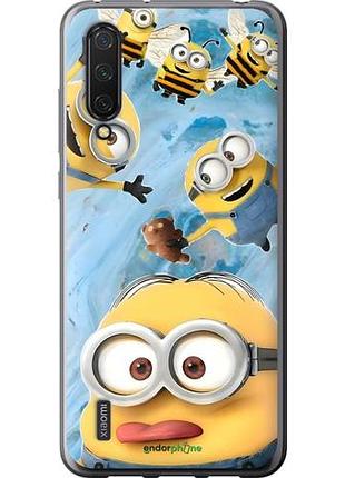 Чехол на xiaomi mi 9 lite миньоны сяоми ми 9 лайт