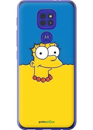 Чехол на motorola g9 play мардж флаг украины моторола г9 плей
