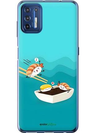 Чехол на motorola g9 plus суши