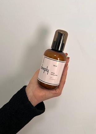 Крем для волосся deeply brilliant finishing cream від deeply (200 мл)