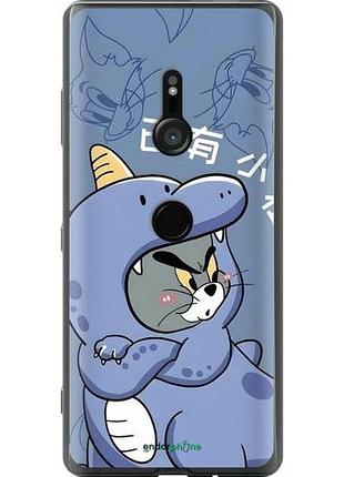 Чехол на sony xperia xz3 h9436 том и джерри 1 сони эксперия хз3 х9436 1